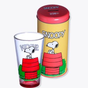 Copo Incan 500ml com Cofre Snoopy Oficial