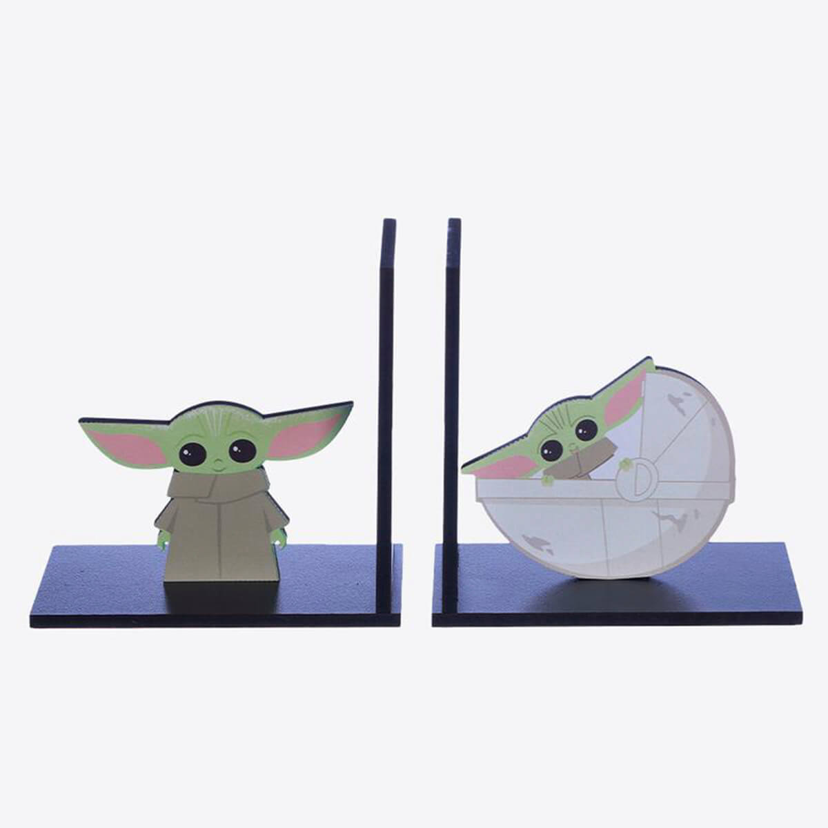 Porta Livros Aparador Baby Yoda Decoração Geek Porta Livros Aparador Baby Yoda Decoração Geek