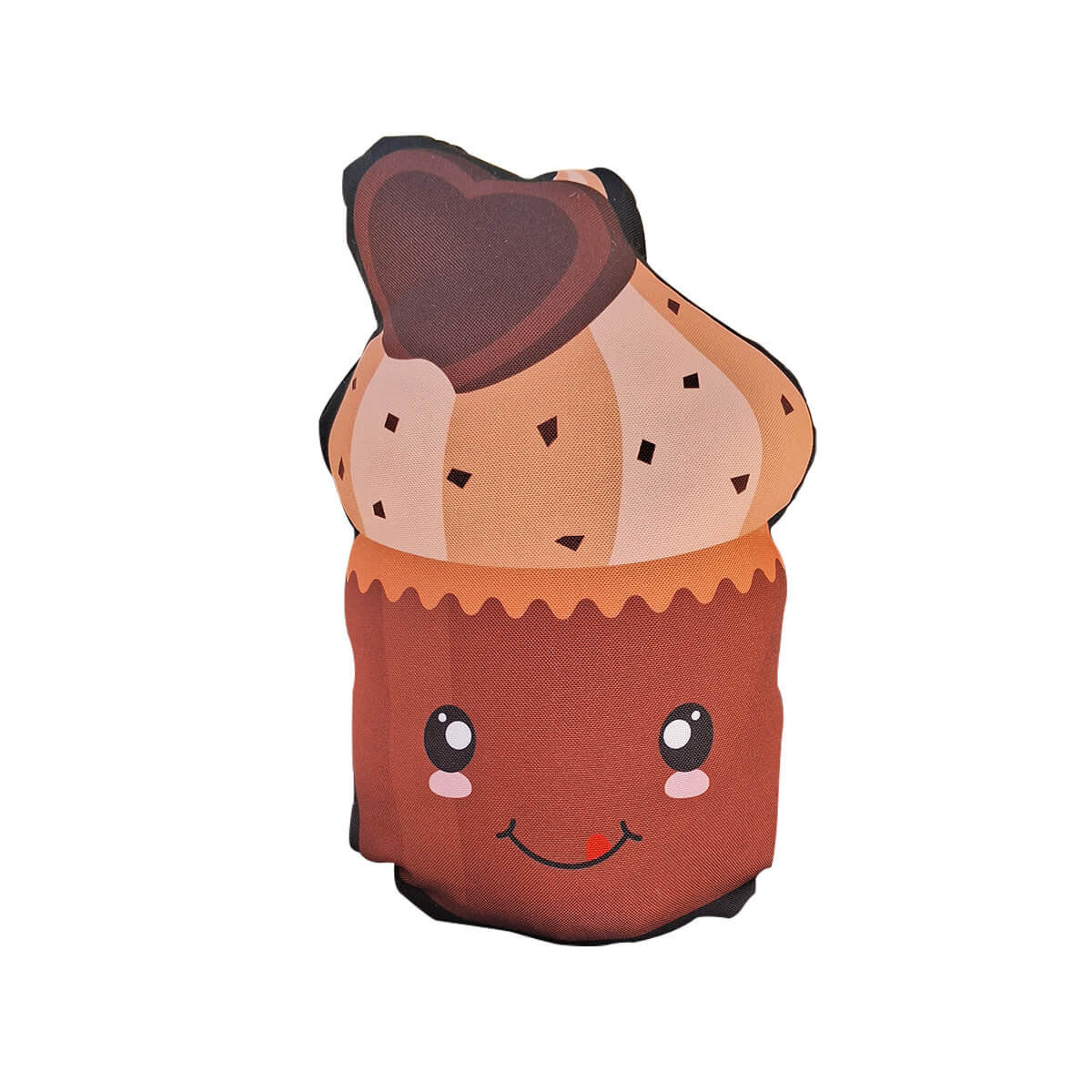 Peso de Porta Cupcake Chocolate Kawaii Decoração Divertida Peso de Porta Cupcake Chocolate Kawaii Decoração Divertida