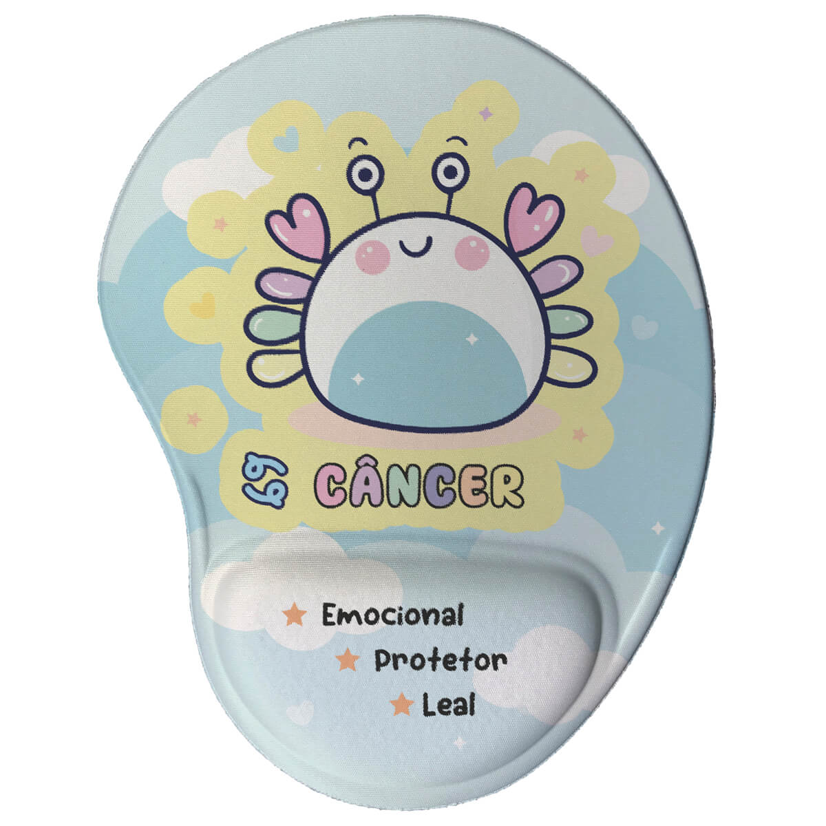 Mouse Pad Ergonômico Signos Kawaii