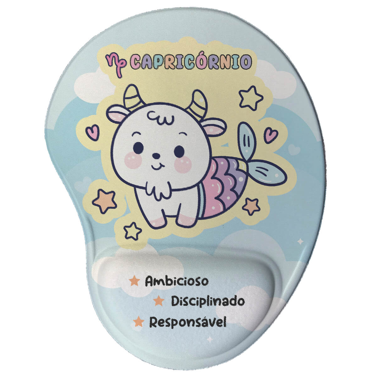 Mouse Pad Ergonômico Signos Kawaii