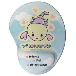 Mouse Pad Ergonômico Signos Kawaii
