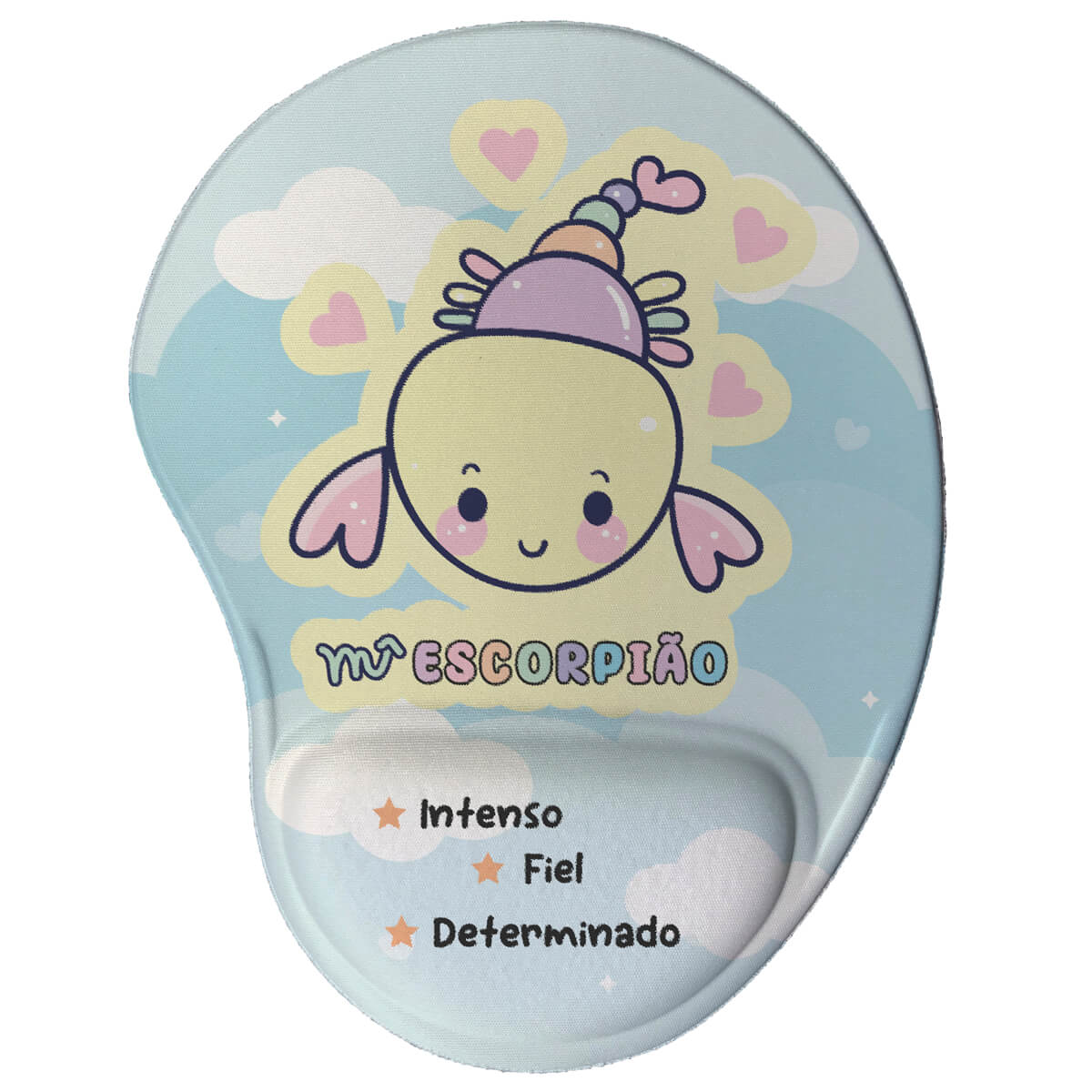 Mouse Pad Ergonômico Signos Kawaii