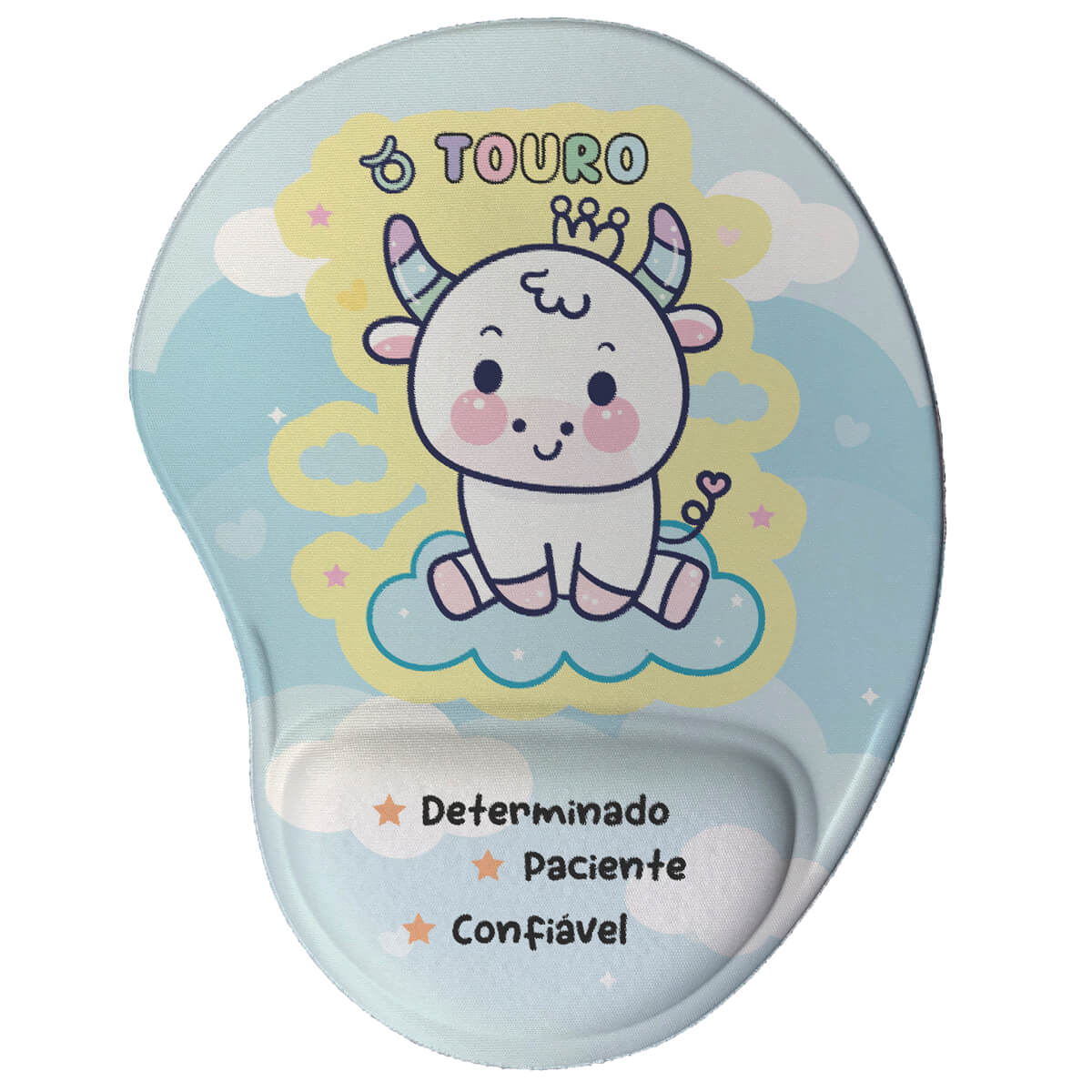 Mouse Pad Ergonômico Signos Kawaii