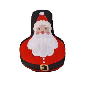 Peso de Porta Papai Noel Kawaii Decoração Divertida