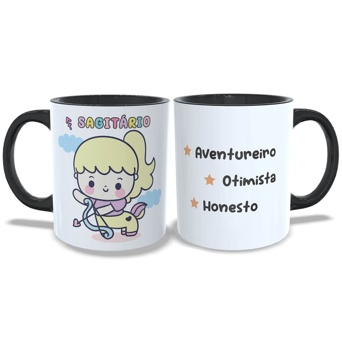 Canecas Criativas Signos Kawaii Oficial Geek Vip