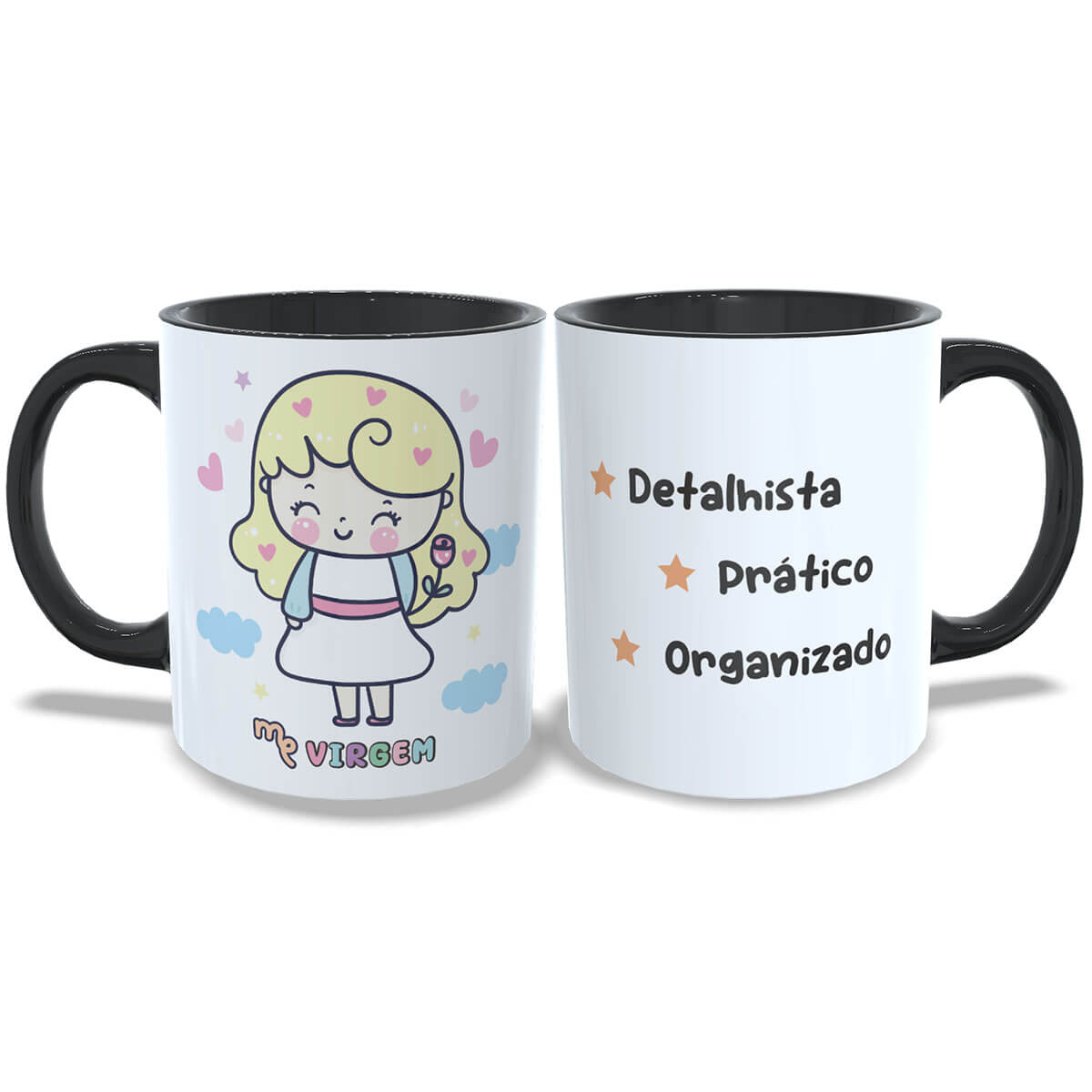 Canecas Criativas Signos Kawaii Oficial Geek Vip