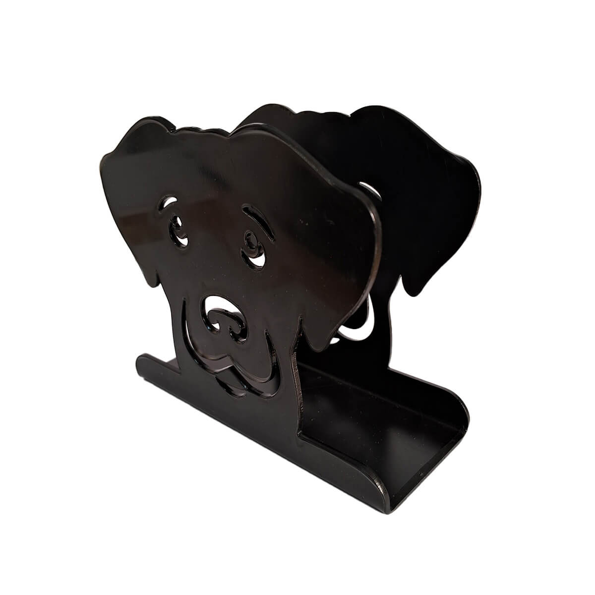 Porta-Guardanapo Cabeça de Cachorro Decoração Criativa
