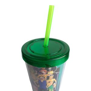 Copo com Canudo One Piece