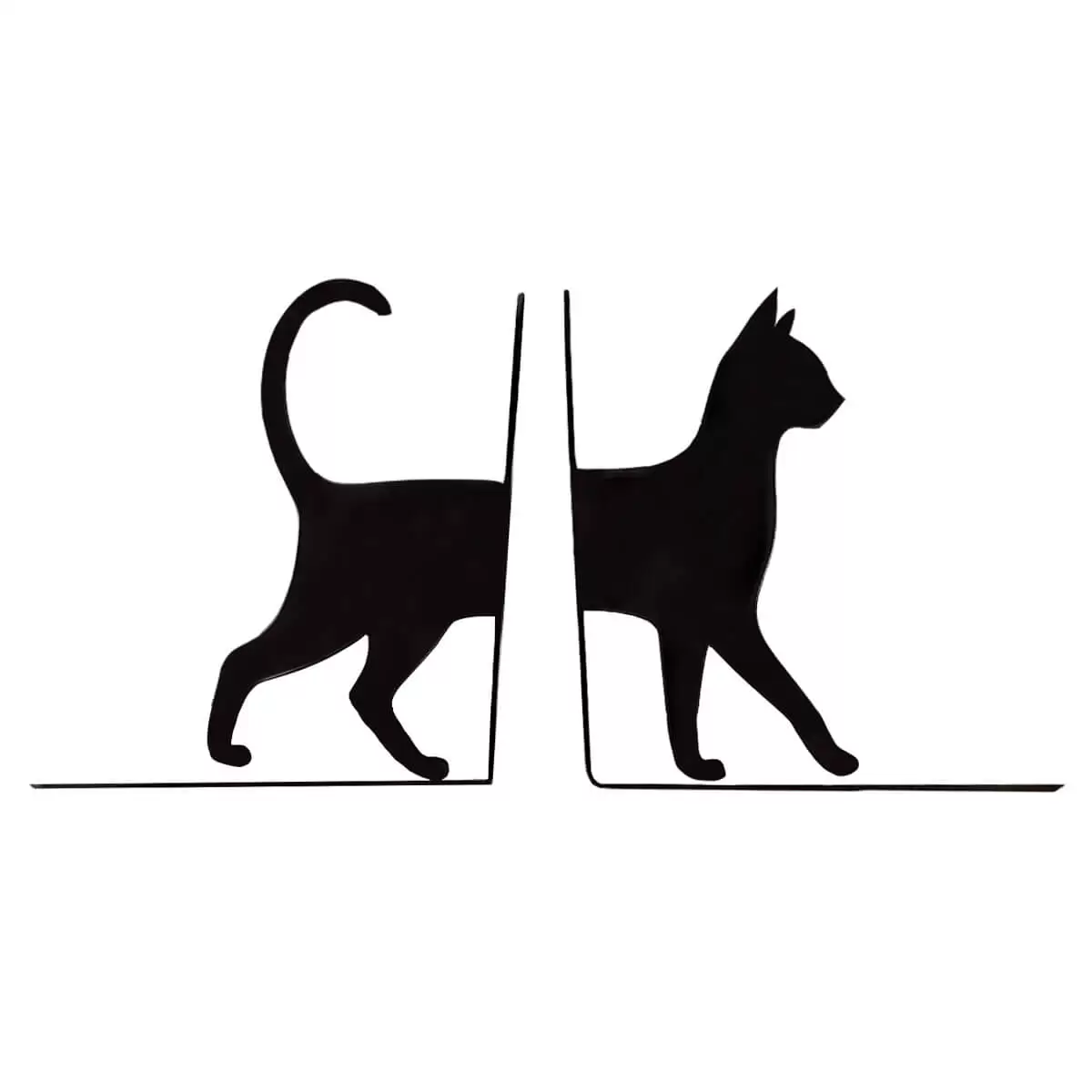 Porta Livro Aparador Gato Decoração Criativa