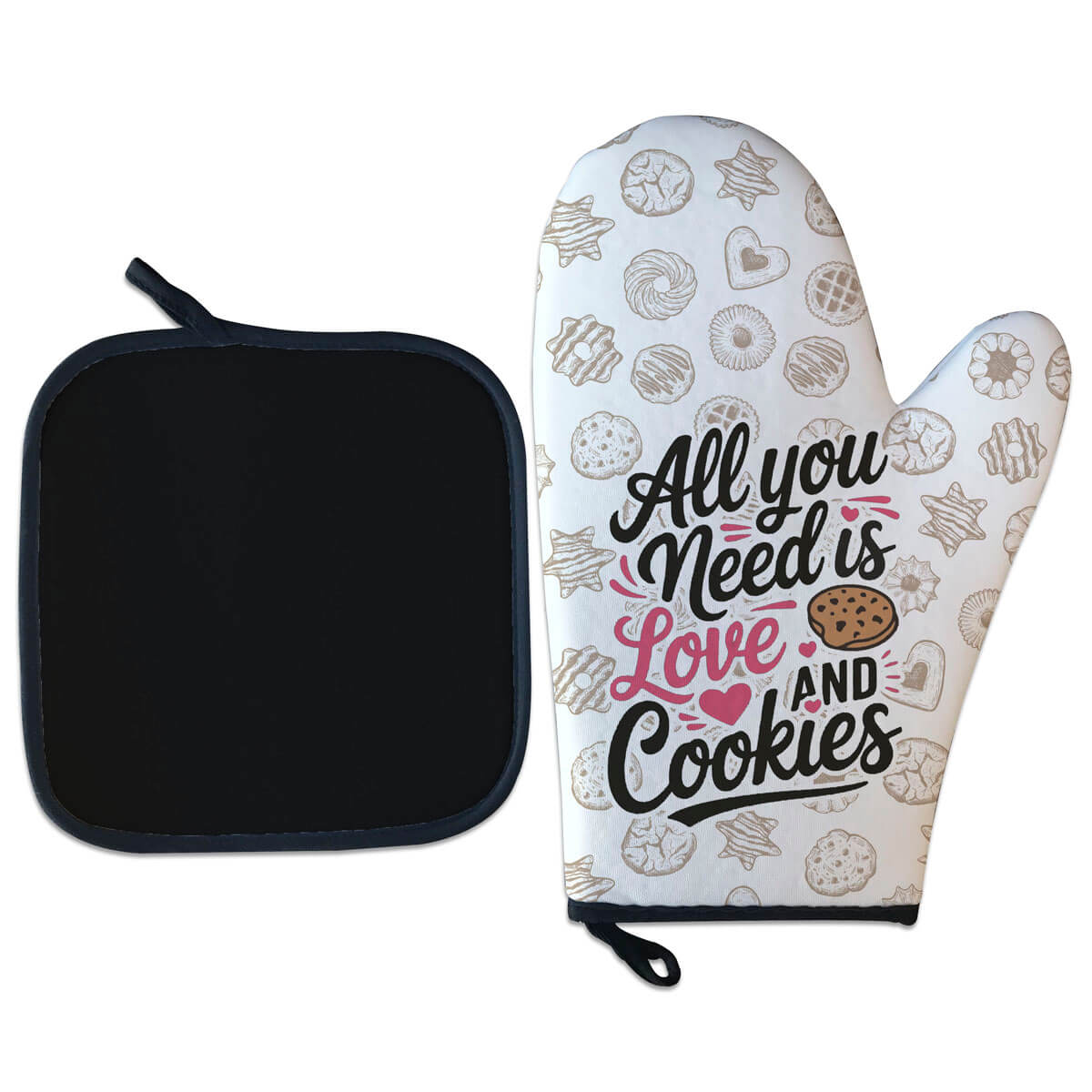 Kit Luva Térmica Cookies cozinha criativa