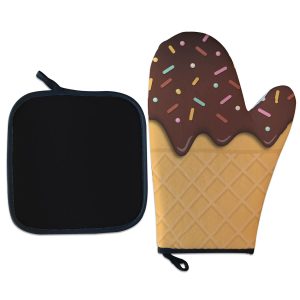 Kit Luva Térmica - Sorvete de Chocolate