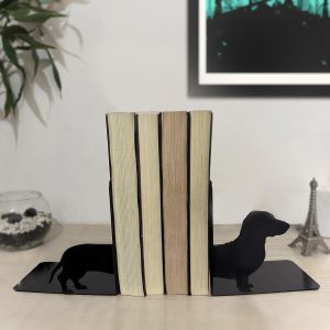 Porta Livro Aparador Cachorro Salsicha Decoração Criativa
