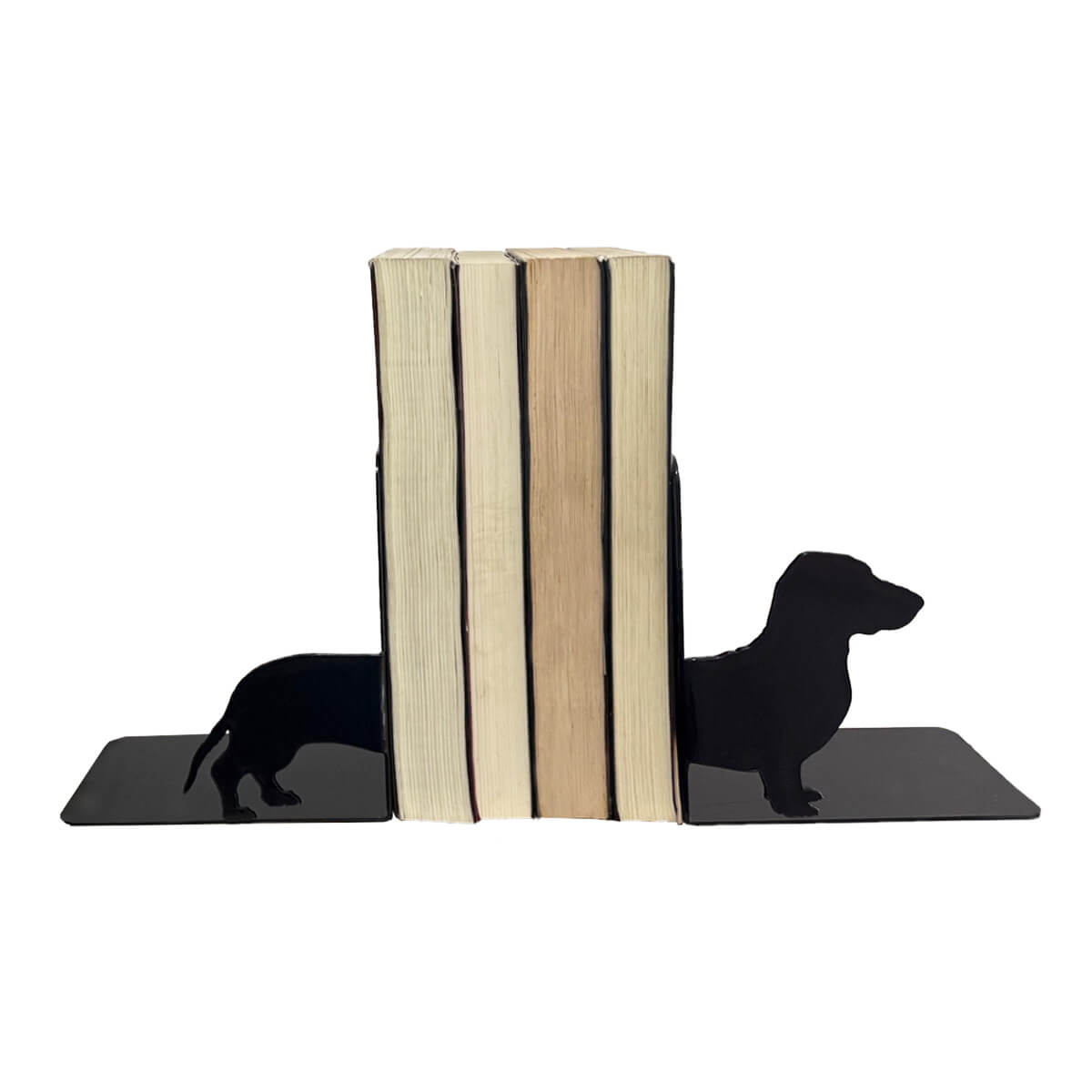 Principal Porta Livro Aparador Cachorro Salsicha Decoração Criativa