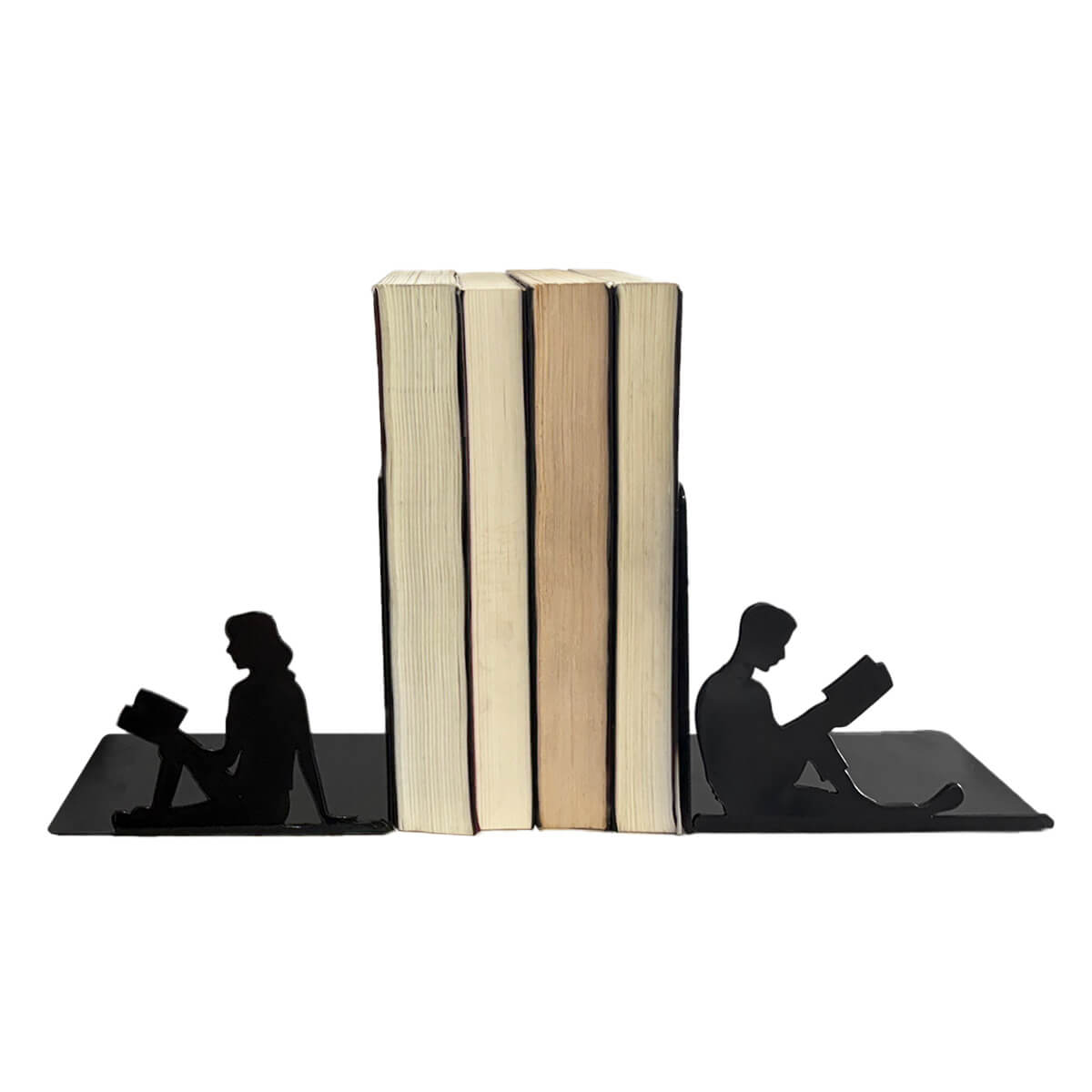 Principal Porta Livro Aparador Pessoas Lendo Decoração Criativa