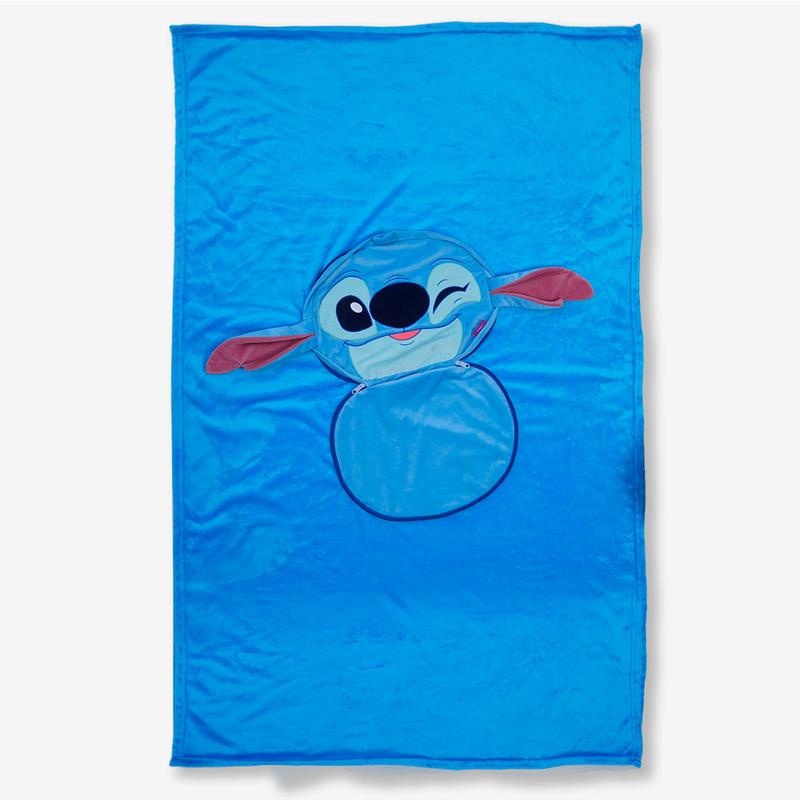 Almofada com Manta Stitch - Conforto Aveludado