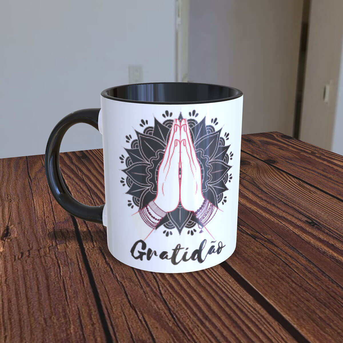 Caneca Gratidão Presente Criativo
