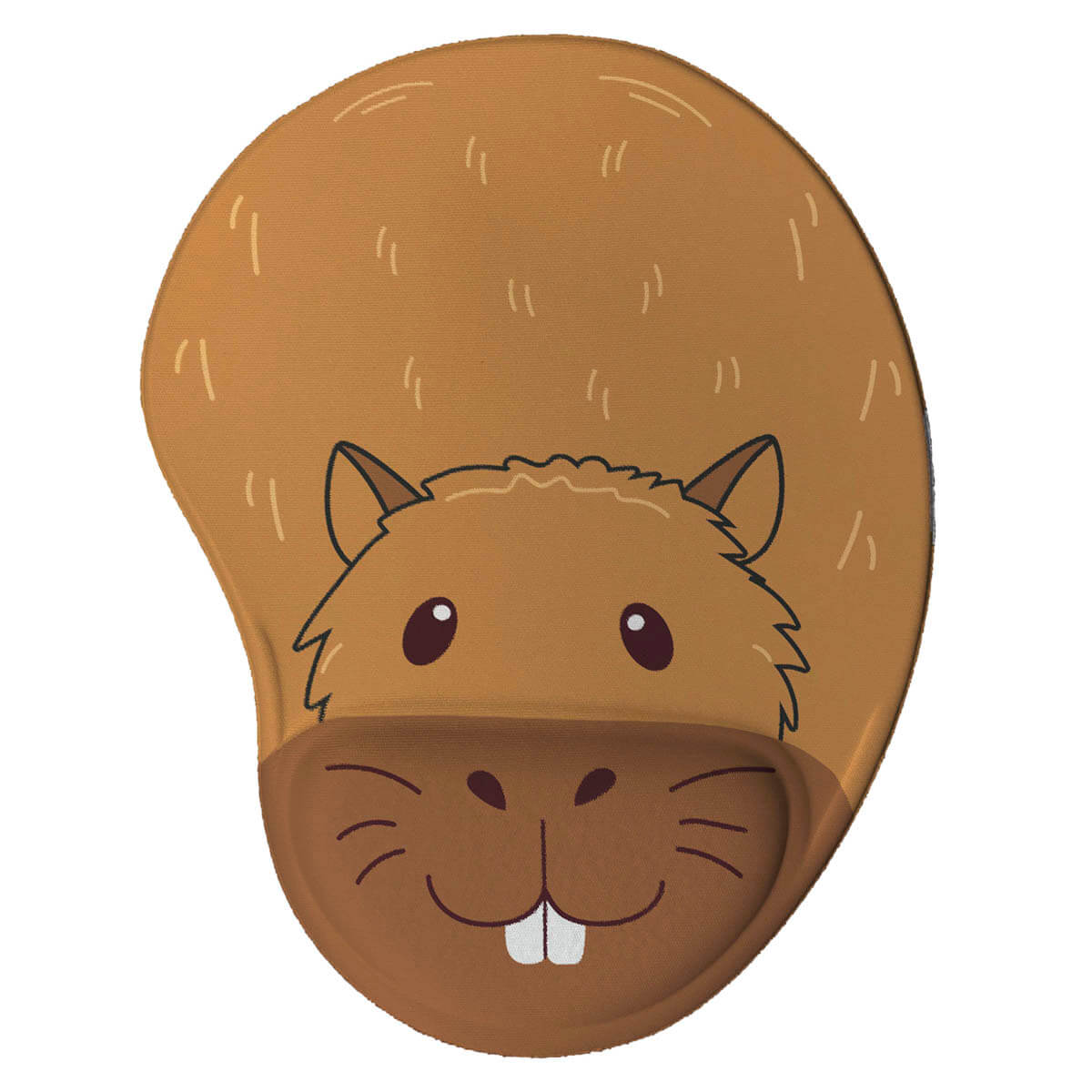 Mouse pad ergonômico Capivara Fofa Kawaii Mouse pad ergonômico Capivara Fofa Kawaii