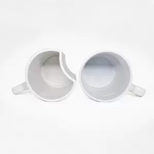 Caneca Dupla Love Casal Gatos