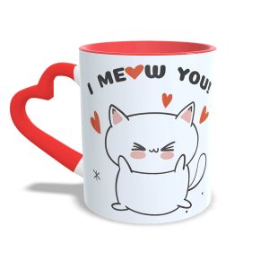 Caneca Coração I Meow You
