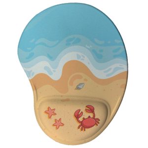 Mouse Pad Ergonômico - Praia Verão