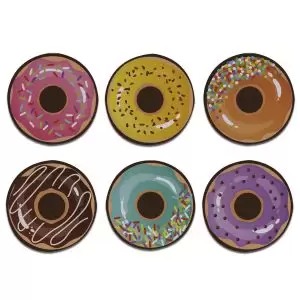 Kit 6 Porta copos rosquinhas donuts Presente Criativo