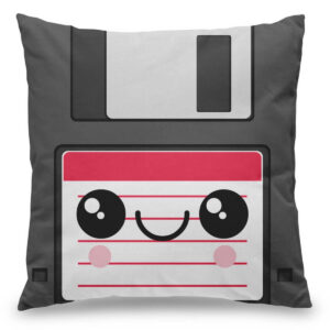 Almofada Disquete Kawaii Decoração Criativa Retro - Imagem 1