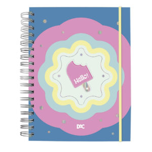Caderno Smart Universitário 80 Folhas Hello Oficial DAC