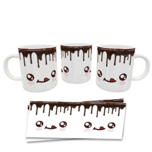 Caneca Divertida Chocolate Quente Kawaii Presente Geek