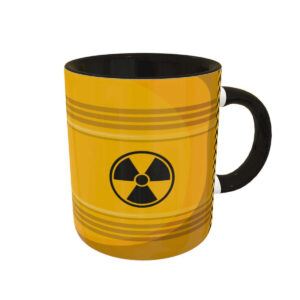Caneca Divertida Barril Radioativo Presente Criativo Geek