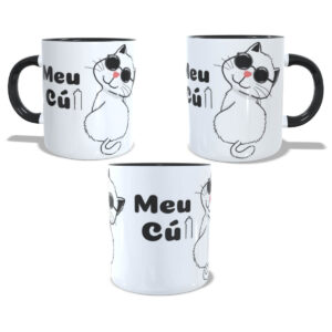 Caneca Divertida Meu Cú Oficial Geek Vip