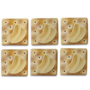 Kit 6 Porta Copos Biscoito Cracker Cozinha Criativa