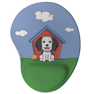Mouse pad Ergonômico Beagle Cartoon Presente Criativo