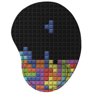 Mouse pad Ergonômico Game Retrô Blocos Presente Criativo Geek