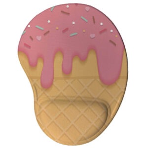 Mouse pad Ergonômico Sorvete Presente Criativo