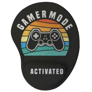 Mouse pad Ergonômico Gamer Mode Presente Criativo Geek