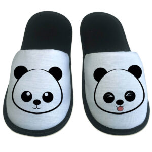 Pantufa Panda Kawaii Presente Criativo Geek - Imagem 1