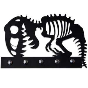 Porta Chaves Jurassico T-Rex Decoração Criativa