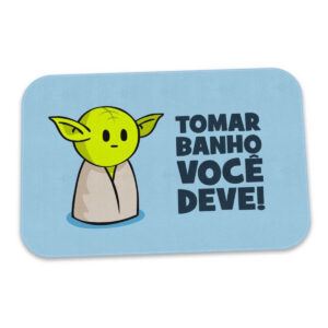 Tapete de Banheiro DrPepper Minioda Tomar Banho Você Deve - Imagem 1