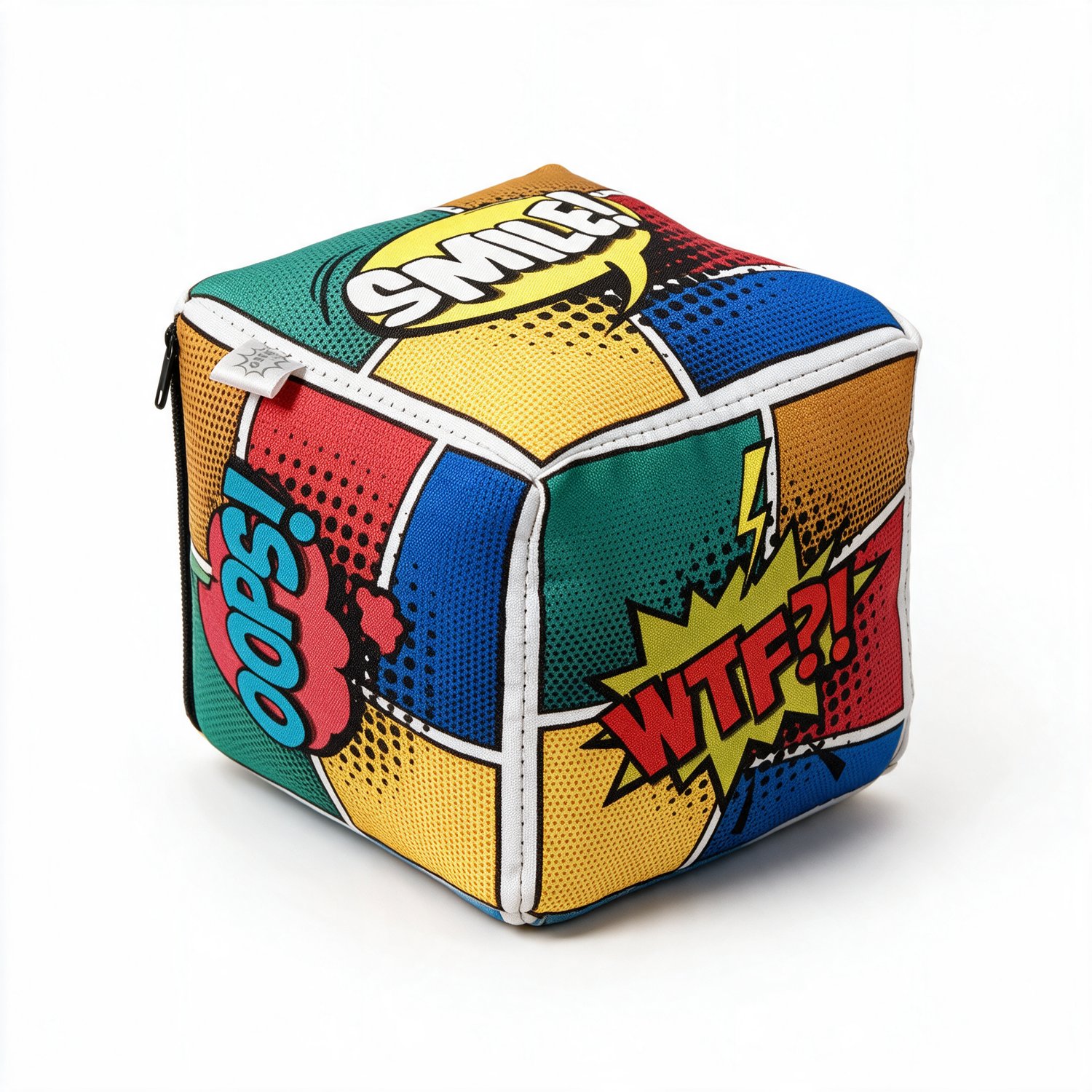 Peso de Porta Cubo Comics Pop Art Quadrinhos Geek