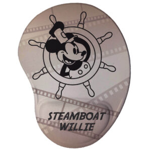 Mouse Pad Ergonômico Steamboat Willie