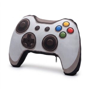 Peso de porta controle de videogame Geek Vip em fundo branco