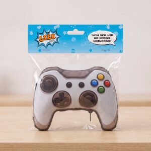 Peso de porta controle de videogame na embalagem original Geek Vip com solapa