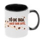 Caneca Capivara Tô de Boa - Preto — outro lado